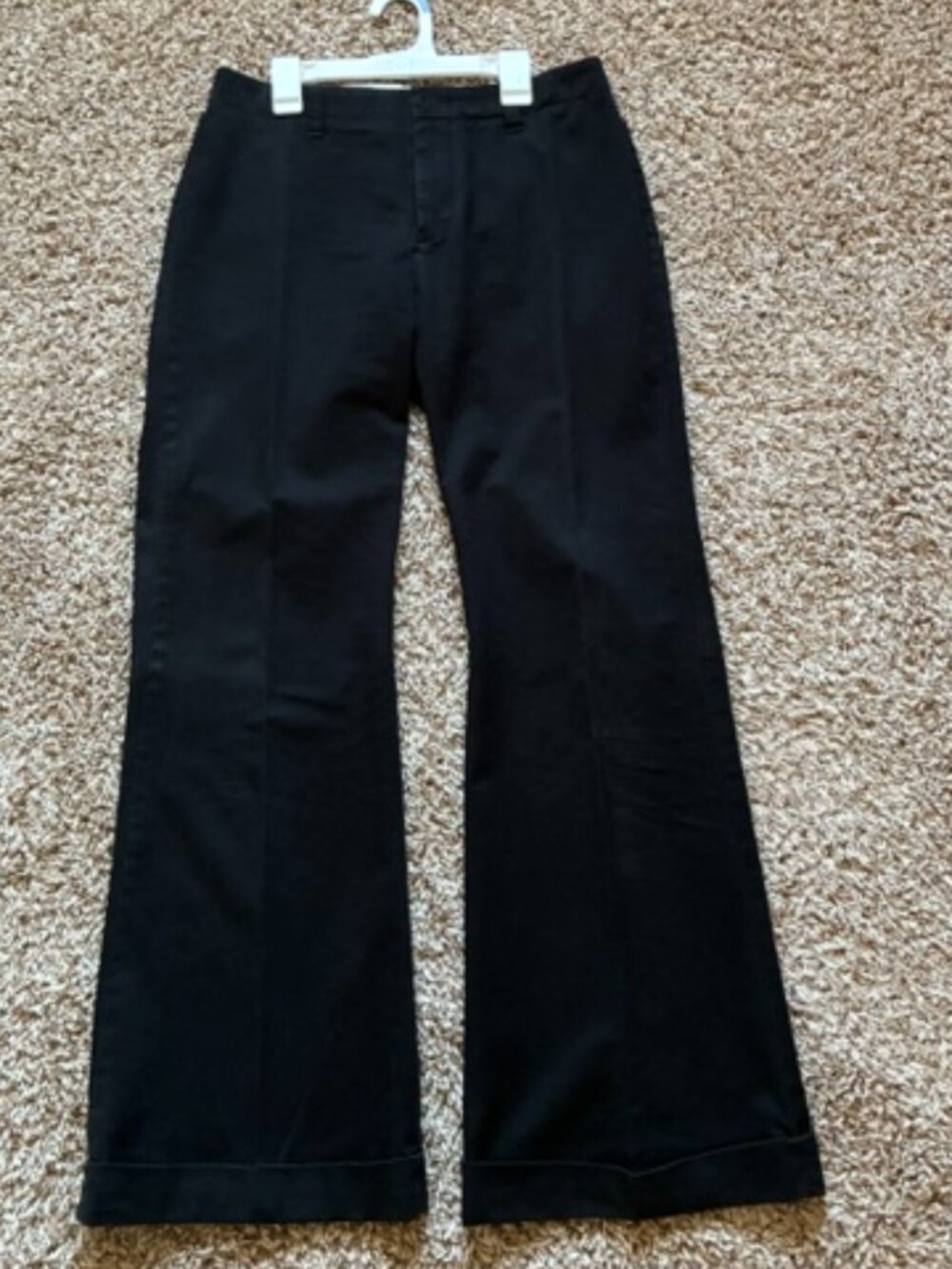 Classic GAP wide leg black pants, size 6, in great condition